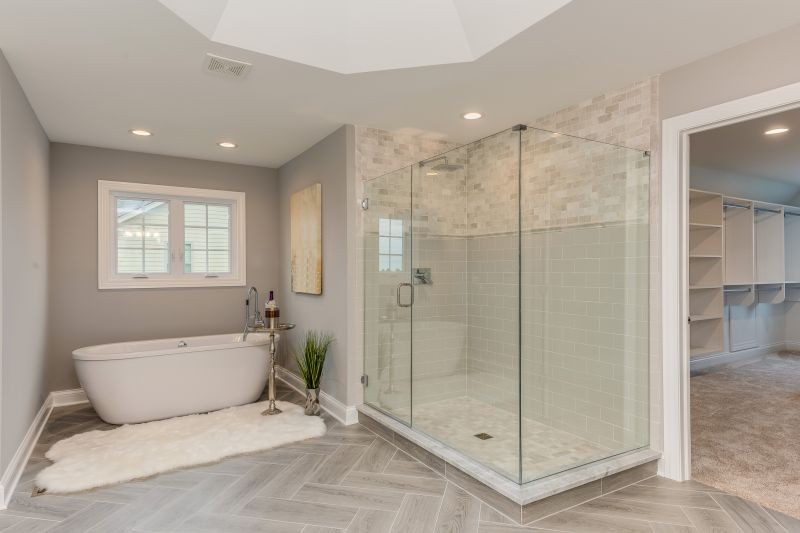 Bathroom upgrade showcasing a multi-functional shower system